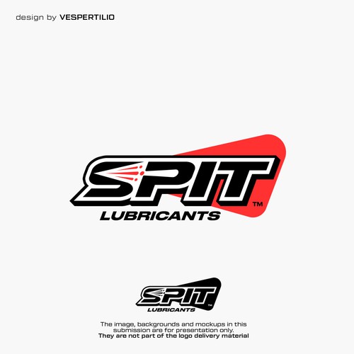 Design with the title 'Logo design for SPIT Lubricants'