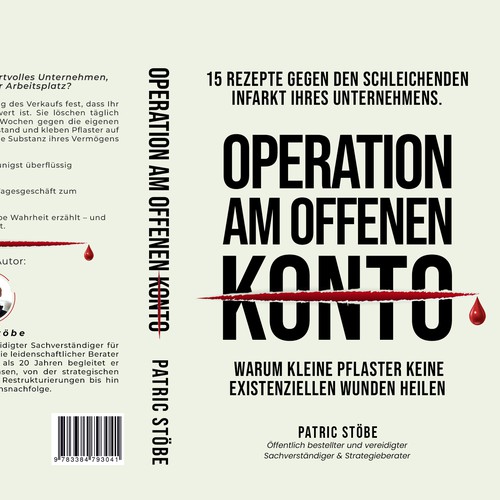 Book cover with the title 'Operation am offenen Konto'