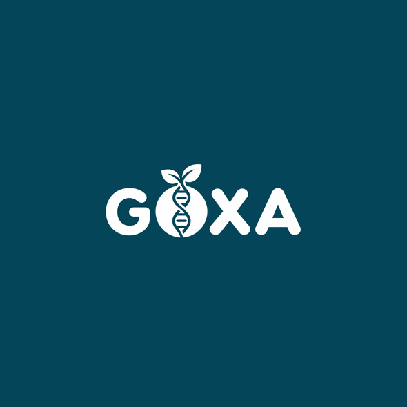 Genetics logo with the title 'Goxa'