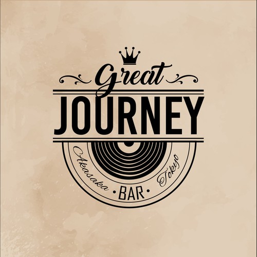 Jazz logo with the title 'BAR NIGHTCLUB LOGO'