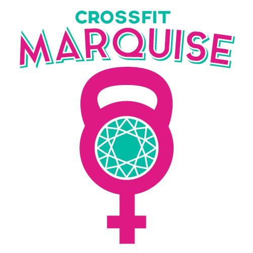 CrossFit logo with the title 'Create an alluring Logo for a womens only Crossfit Gym'