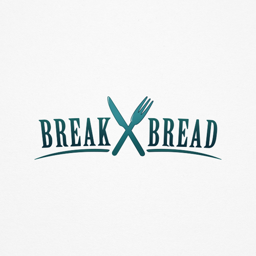 Dinner logo with the title 'Organic focused logo illustrating a food dinning experience'