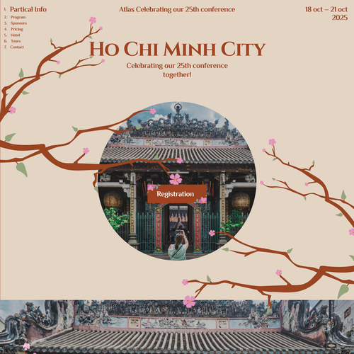 Site design with the title 'Returning to Vietnam'