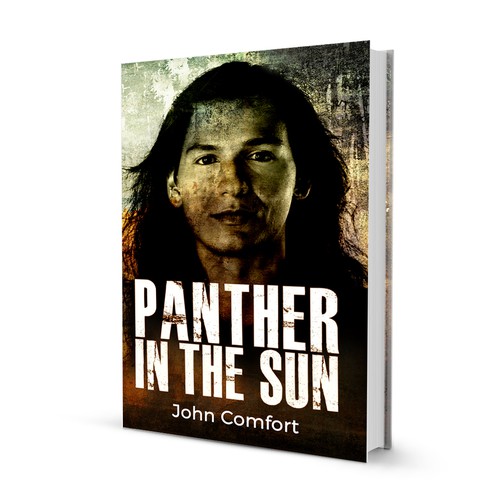 American Indian design with the title 'Cover design for novel'