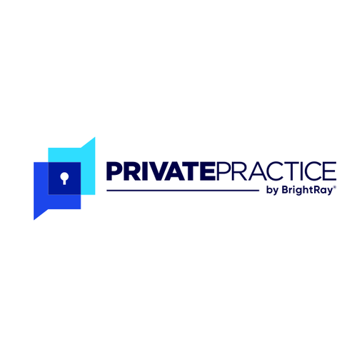 Private logo with the title 'Private Practice by BrightRay®'
