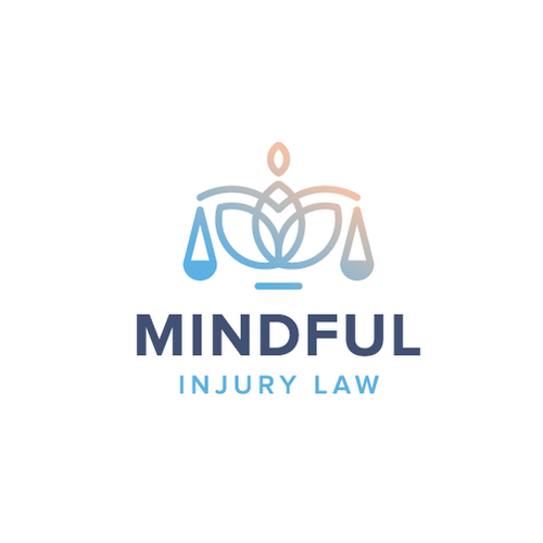 Law firm brand with the title 'Mindful Injury Law'