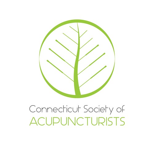Acupuncture logo with the title 'Acupuncturists new brand Logo'