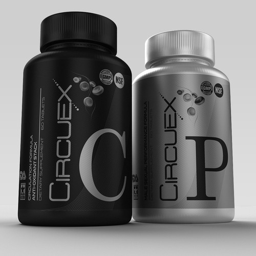 3D label with the title 'circuex'