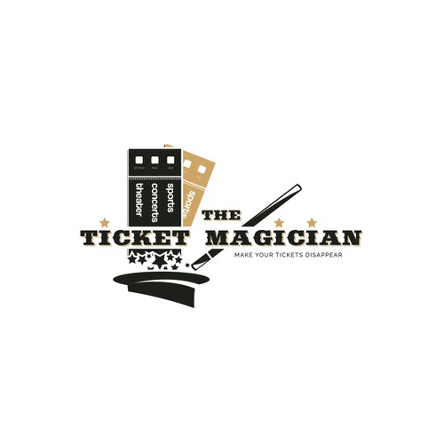 Personal logo with the title 'Tickets Selling Company'