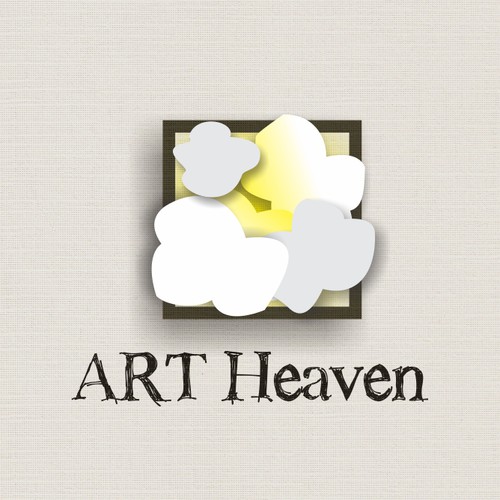 Rough logo with the title 'Art Heaven'