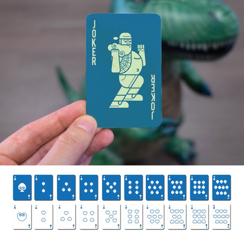 Queen design with the title 'Revolutionary Poker Card Design For Mindrax'