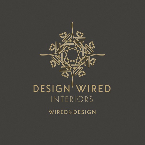 Decorative design with the title 'Sophisticated modern logo for an interior designer'