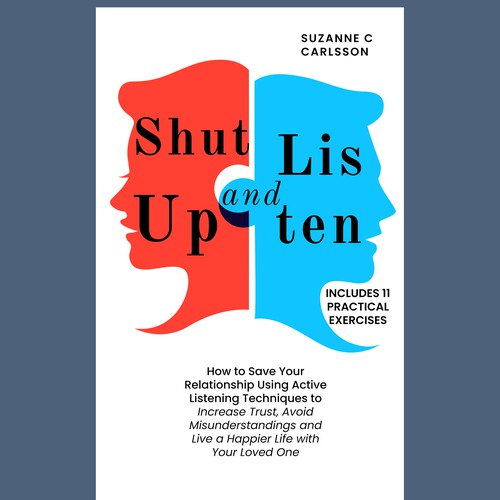 Friend design with the title 'Symbolic Cover Design for Communication in Relationships'