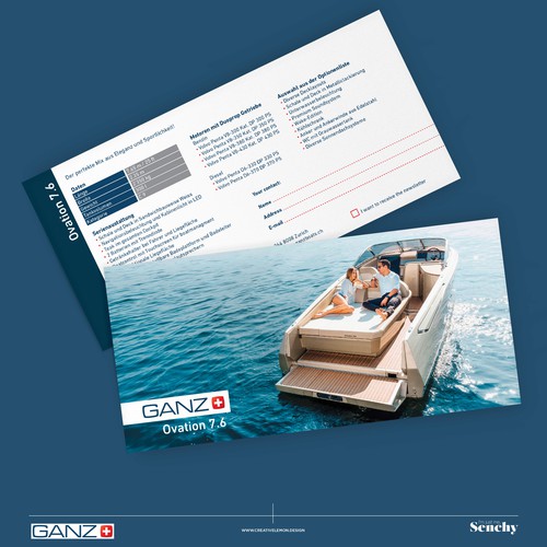 Promotional design with the title 'Promo flyer'