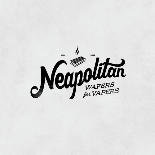 Vape logo with the title 'Neapolitan'