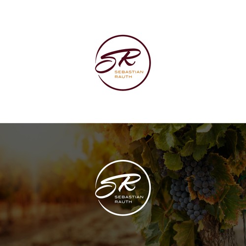 Winery logo with the title 'Sebastian Rauth Winery'