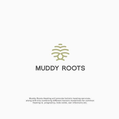 Ultrasound logo with the title 'Muddy Roots'