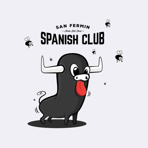 Spanish design with the title 'Spanish Club - T-Shirts Design'