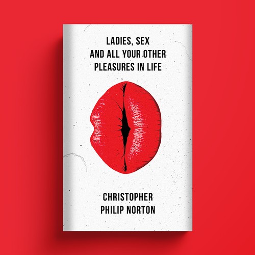 Sexy book cover with the title 'Book for men'