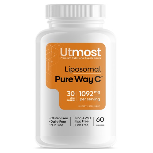 Modern label with the title 'Utmost'