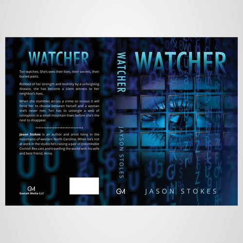 Technology book cover with the title 'Watcher'
