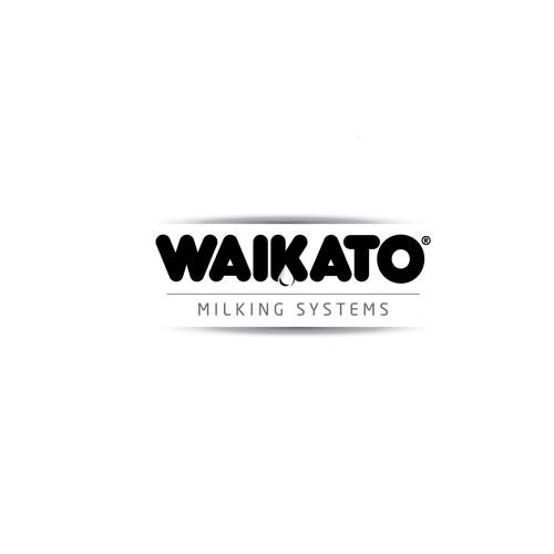 Milk logo with the title 'waikato'