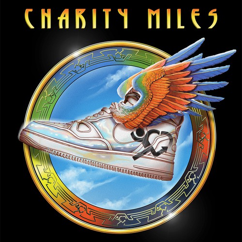 Band t-shirt with the title 'Charity T-shirt Design'