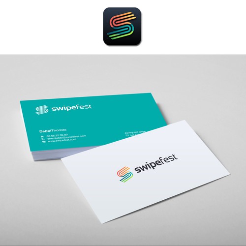 Subtle logo with the title 'Clean & modern logo for a Mobile Lifestyle Brand'