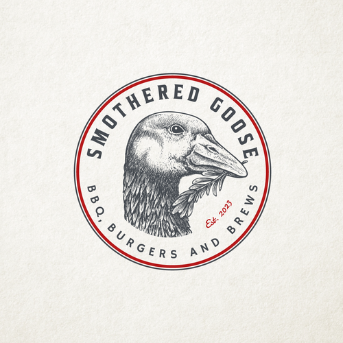 Goose logo with the title 'Smothered Goose'