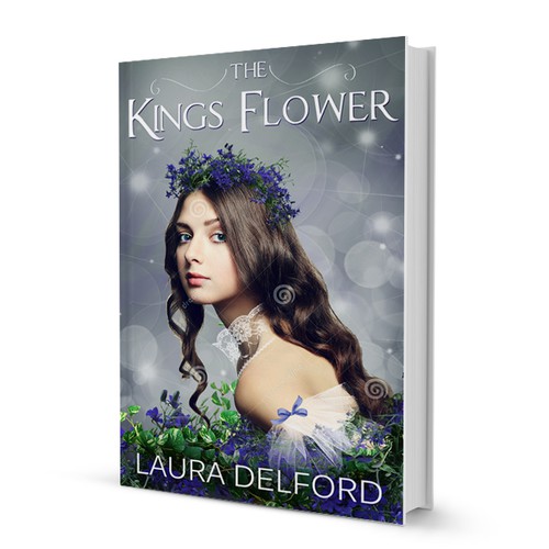 Girly book cover with the title 'Book cover'