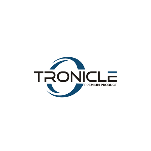 Royal blue logo with the title 'TRONICLE'