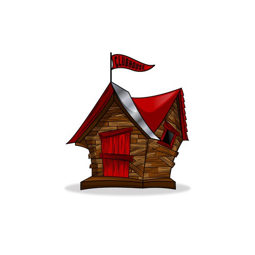 Children's clothes logo with the title 'My Clubhouse Logo'