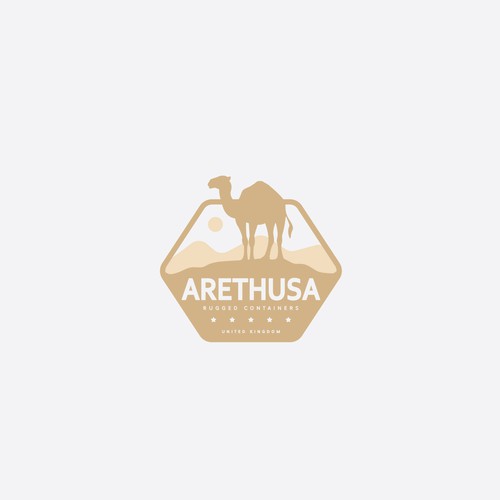 Container logo with the title 'Arethusa'