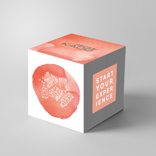 Welcome design with the title 'House rental welcome package'