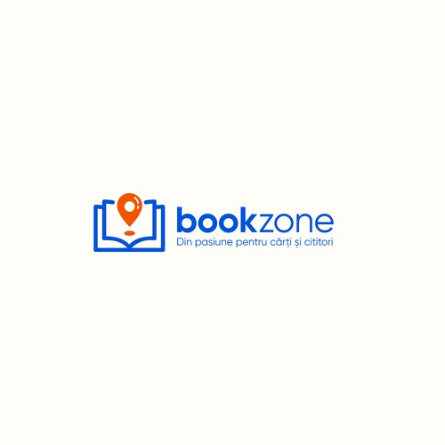 Bookstore logo with the title 'Logo for a E-commerce books website.'