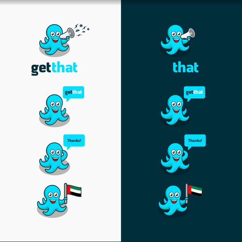 Octopus brand with the title 'getthat'