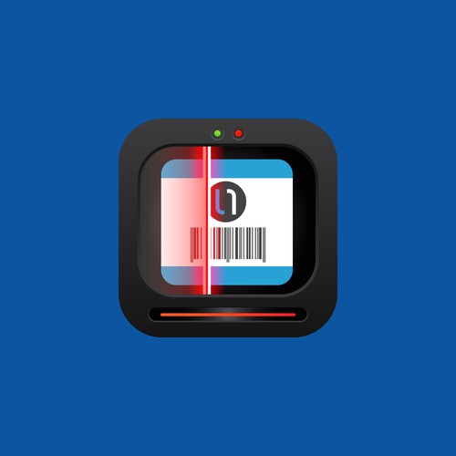 Laser design with the title 'Loop1Scan'