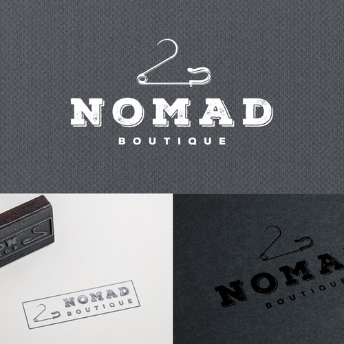 Indie logo with the title 'logo concept for fashion boutique'