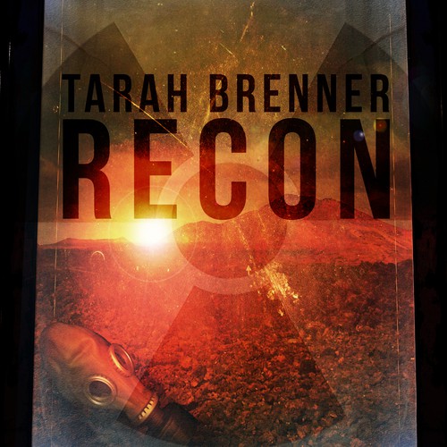 Science-fiction book cover with the title 'Create a kick-ass cover for a post-apocalyptic book!'