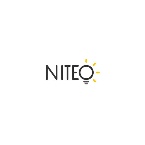 Bulb brand with the title 'Logo contest for NITEO company whomruns  SaaS project'