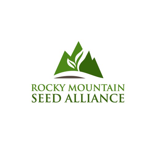 Artistic brand with the title 'Rocky Mountain'