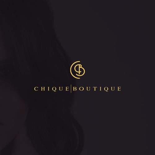 Old school logo with the title 'Luxury logo'