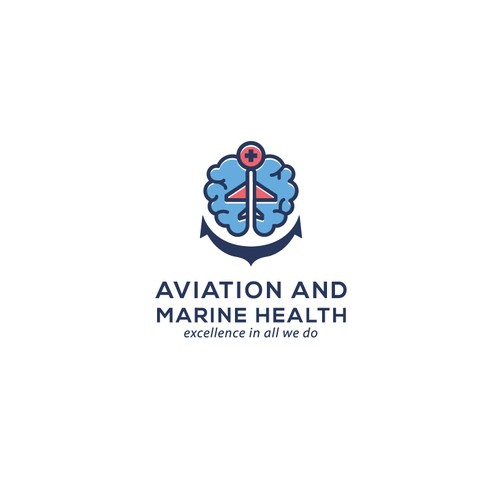 Iconic brand with the title 'Aviation and Marine Health'