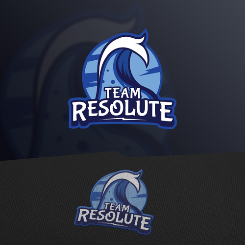 Karate logo with the title 'International Karate Competition Team logo'