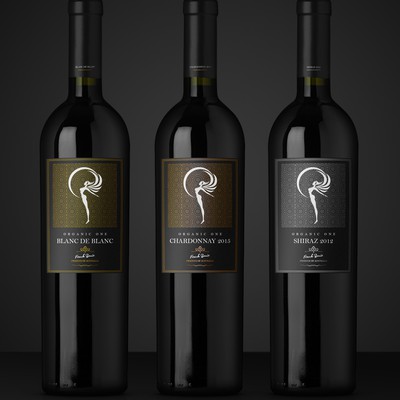 Wine label design