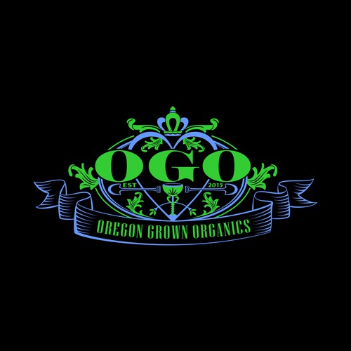 Egyptian logo with the title 'Oregon Grown Organics (Win)'