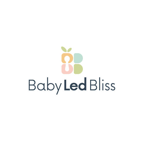 Spoon design with the title 'Baby Led Bliss'
