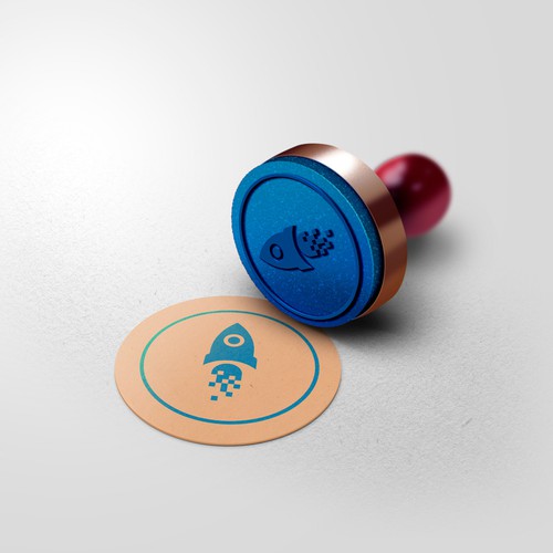 Rocket design with the title 'Logo for Net Critical'