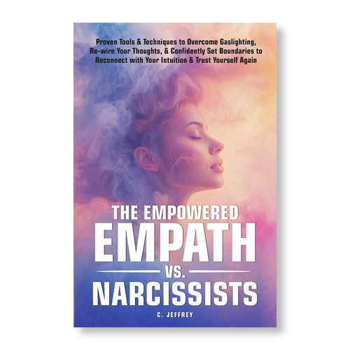 Watercolor book cover with the title 'Book Cover'