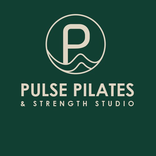 Pilates logo with the title 'Modern Logo for Pilates Studio '